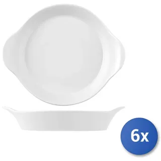 6x Set H&h Neu 6 Pfannen Porzellan Cm19 Kochgeschirr Kochen