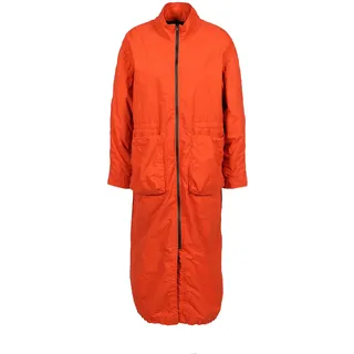 Langmantel FREAKY NATION "Caja-FN", Damen, Gr. M (38), rot (feuerrot), Oberstoff: 100% Baumwolle; Futter: 100% Polyamid, Mäntel Langmantel