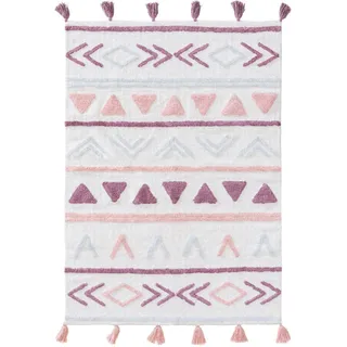 Lytte Kinderteppich waschbar Levi Rosa 120x170 cm , Textil , Rechteckig , 120x170 cm , Oeko-Tex® Standard 100 , für Fußbodenheizung geeignet , Teppiche und Böden, Teppiche, Kinderteppiche