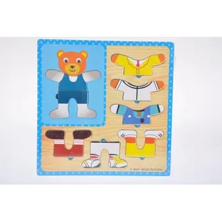 Anziehpuzzle aus Holz, 8 Teile, 30 x 30, MC 4888