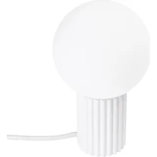 Tischlampe HALO weiß 1xG9 8W Aluminium/Glas 19x12x12cm Sollux Lighting - Weiß