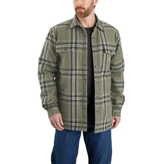 Carhartt Sherpa Langarmhemd - Basil - S