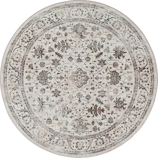 MERINOS Teppich »Creation 50112« rund 10 mm Höhe elegant, glänzend, Kurzflor, pflegeleicht, Wohnzimmer