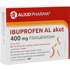 Bild von Ibuprofen AL akut 400 mg Filmtabletten 10 St.