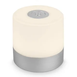 Briloner Mini LED Tischlampe Silberfarbig 2 St.
