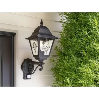 meine wunschleuchte LED Außenwandleuchte mit Bewegungsmelder, Landhausstil Außenleuchte Höhe 47cm