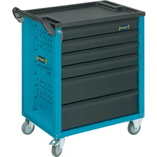 HAZET Werkstattwagen Stahl 780x498x915 mm blau 6 Schubladen