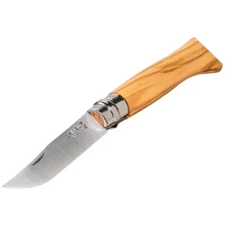 Opinel INOX Lux Olive Messer, braun, S