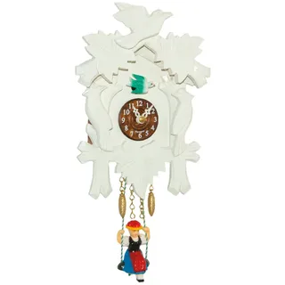 Trenkle - 2002_SQ_weiss - Kuckucksuhr - Quarz - Kuckulino Color Edition - Weiß