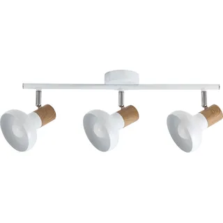 Rabalux 5945 Deckenstrahler 3 Spots Holly, E14, weiß, Skandinavisch - Weiß