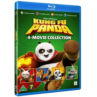 Dvd Kung Fu Panda Box 1 Dvd - Multicolor