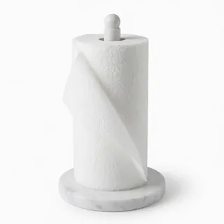Natürlicher Marmor Küchenrollenhalter, φ17.8x32cm Küchenrolle Halter