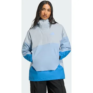 adidas Terrex Regenjacke Damen Crystal Sky/Glow Blue/Ray Blue XL