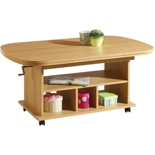 Apollo Couchtisch Babsi Braun Buche 107 x 53 x 67 cm