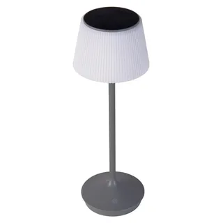 Tischlampe kabellos Outdoor Solar Tischleuchte Dimmbar Solarleuchte Grau 5310716 - Grau