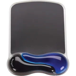Kensington K62401AM Duo Gel Mauspad mit Handgelenkauflage, Blau