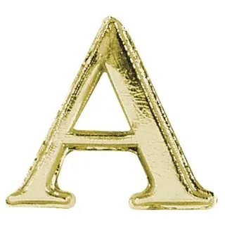 Rayher Wachsmotiv Alpha + Omega 25 mm 2 Teile gold