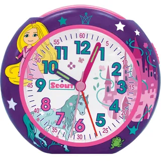 Scout Wecker 6,40cm lila 166000013 - Lila