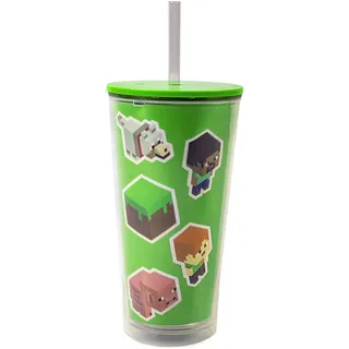Minecraft Cup personalisierte Creeper Zombie Kids Gamer Geschenk Getränke Flasch