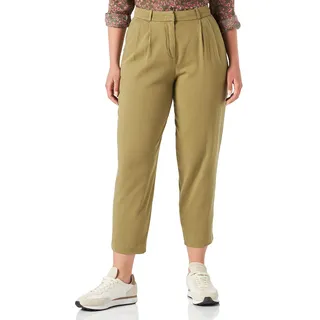 United Colors of Benetton Damen Pantalone 45h6df00a Hose, Grün 0j5, 44 EU