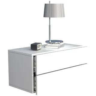 VCM Nachtschrank Usal 60 x 32 x 30 cm Weiß