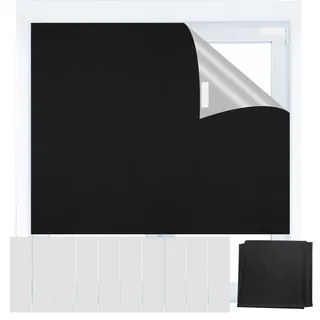 Dachfenster Verdunklungsrollo Ohne Bohren, 150x200cm Thermorollo