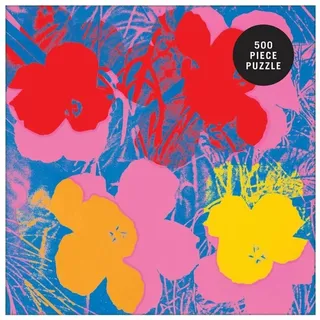 GALISON Quadratisches Puzzle Blumen 500 Teile