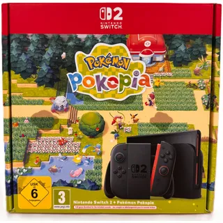 Nintendo Switch 2 256 GB Schwarz + Pokémon Pokopia-Set