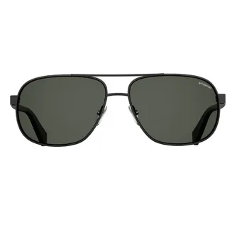 Polaroid PLD2059/S Herren-Sonnenbrille mit Vollrand, Metall - Schwarz