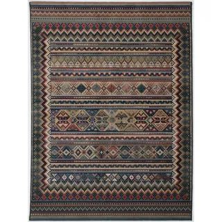 Theko Gabiro 416 Klassischer Orientteppich strapazierfähig und sehr robust in der Farbe Multicolor, Maße: 120cm x 180cm, 407963
