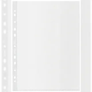 Esselte Prospekthüllen DIN A4 transparent genarbt 0,07 mm, 100% St.