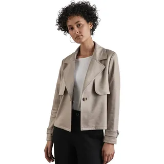 Street One Damen Kurze Velours Jacke