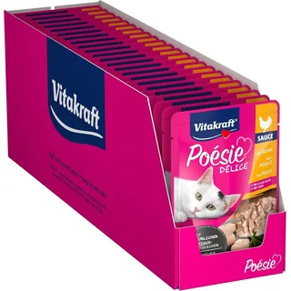 Vitakraft Poésie Délice mit Huhn Sauce 23 x 85 g