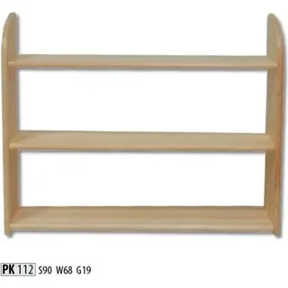 Wandregal Regal Bücherschrank Bücherregal Wohnzimmer Wand Regal Echtes Holz