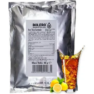 Bolero Drinks ICE TEA Zitrone Getränkepulver, 88 g Beutel