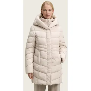 Tom Tailor Damen Puffer-Mantel im 2-in-1-Look - L