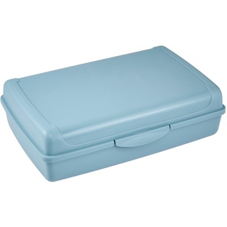 KEEEPER Frischhaltedose mit Klickverschluss, 30 x 20 x 8,5 cm, 3,75 l, Luca Maxi, Nordic Blue