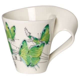 Villeroy & Boch Becher mit Henkel (Geschenkkarton) NewWave Caffè Deep green hairstreak Geschirr