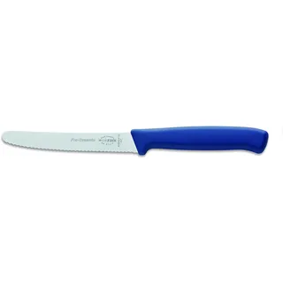 F. Dick ProDynamic Allzweckmesser mit Wellenschliff (Küchenmesser blau, Klingenlänge 11 cm, Universalmesser, Klinge X55CrMo14 Stahl, Härte 56° HRC) 85015112-12