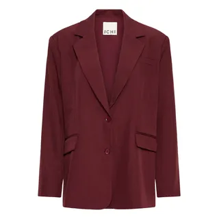 Ichi Blusenblazer "Damen Blazer IHFAVA", port royale melange