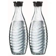 Bild von Crystal 3.0 Trinkwassersprudler mit 3 Glaskaraffen schwarz (1016413490)