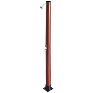 Gre Solardusche Holzoptik Braun 20 l