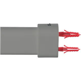 Spirella 1032146 Vorhangstange Magic Bright-Finish 60 cm (Deckenstütze)