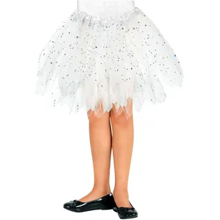 w widmann milano party fashion Tutu Unterrock Glitzer Weiß 30 cm