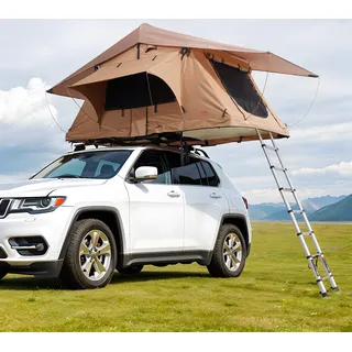 Vevor Dachzelt Hartschale Grau