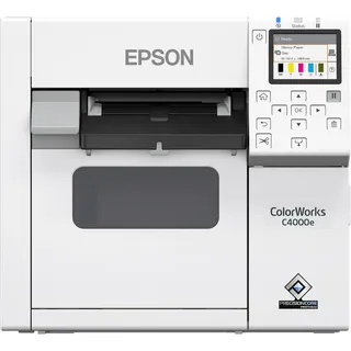 Epson ColorWorks CW-C4000e (mk), Tinte, mehrfarbig (C31CK03102MK)