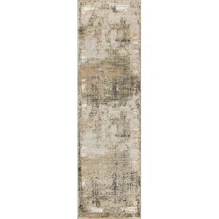 MY HOME »Hamsa« rechteckig 9 mm Höhe dezenter Glanz, Schrumpf-Garn-Effekt, im Vintage-Look, dichte Qualität