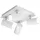 Rondell 4-flammig quadratisch Metall weiß 802430401