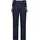 Herren Latzhose Schwarz/Blau 50