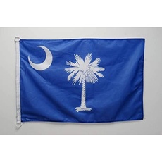 AZ FLAG Flagge South Carolina 90x60cm - Bundesstaat South Carolina Fahne 60 x 90 cm Aussenverwendung - flaggen Top Qualität